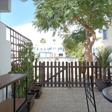 Pool View Bungalow With Terrace Apartment Maspalomas  Exterior photo